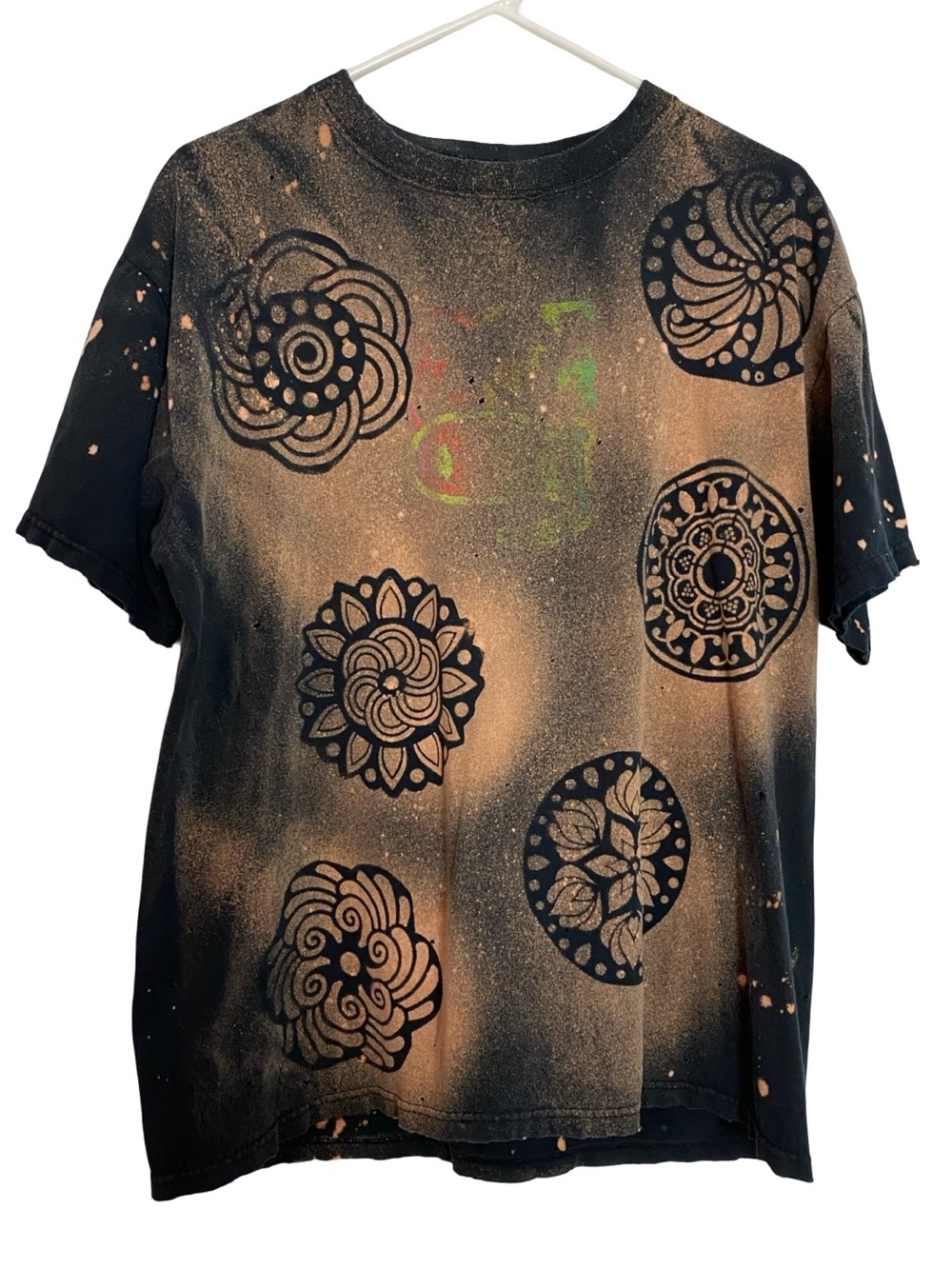 Furst Of A Kind Stencil Bleached Tee Tshirt Womens One Size Small Medium Large